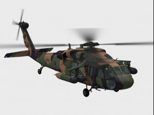 sikorsky uh-60 black hawk Modelo 3D