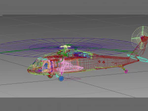 sikorsky uh-60 black hawk 3D Model
