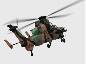 eurocopter ec665 arh tiger australian scheme 3Dモデル