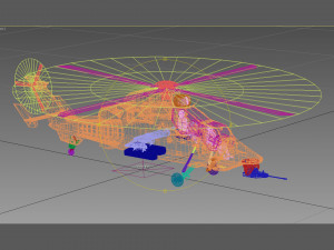 eurocopter ec665 arh tiger australian scheme 3Dモデル