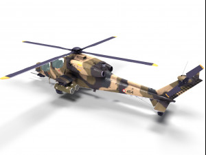 agusta a129 mangusta Modello 3D