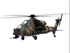 agusta a129 mangusta 3D Model