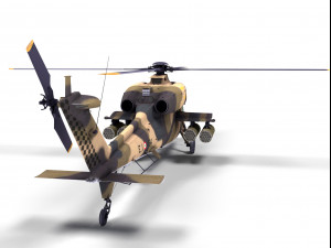 agusta a129 mangusta Modello 3D