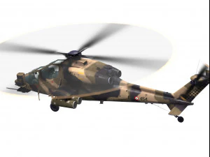 agusta a129 mangusta 3D Model