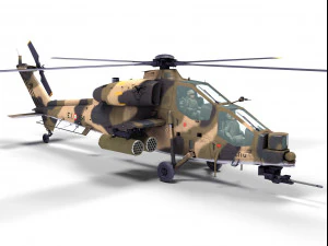 agusta a129 mangusta 3D Model