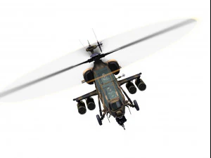agusta a129 mangusta 3D Model