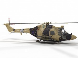 westland lynx 3D 모델