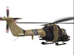 westland lynx 3D 모델