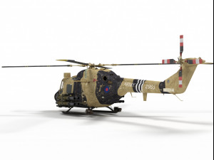 westland lynx 3D 모델