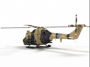 westland lynx 3D Model