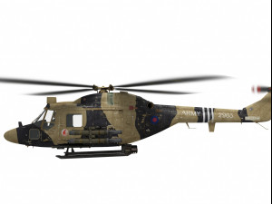 westland lynx 3D 모델