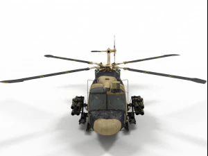 westland lynx 3D Model
