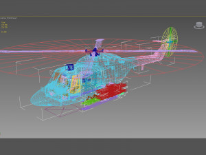westland lynx 3D 모델