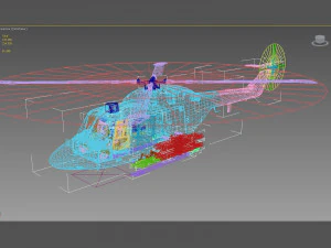 westland lynx 3D Model
