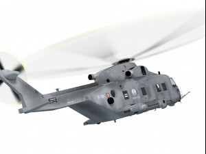 agustawestland eh-101 merlin 3D Model