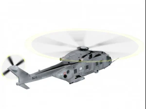 agustawestland eh-101 merlin 3D Model