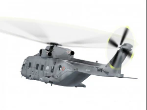 agustawestland eh-101 merlin 3D Model