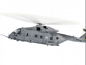 agustawestland eh-101 merlin 3D Model
