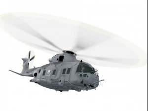 agustawestland eh-101 merlin 3D Model