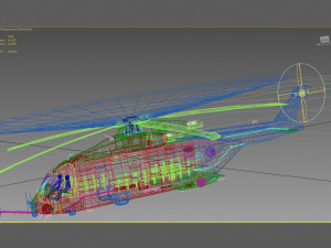agustawestland eh-101 merlin 3D Model