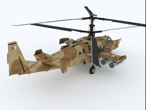kamov ka-50 hokum a 3Dモデル