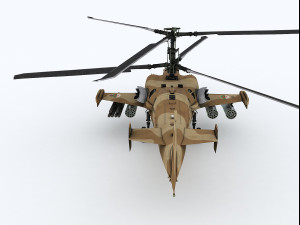 kamov ka-50 hokum a 3Dモデル