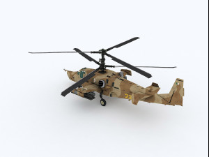 kamov ka-50 hokum a 3Dモデル