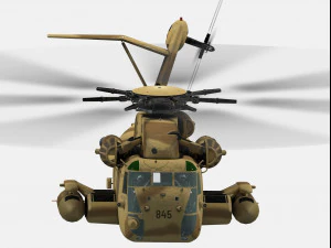 sikorsky ch-53e super stallion 3D Model