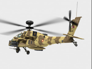 boeing ah-64 d apache longbow 3D-Modell