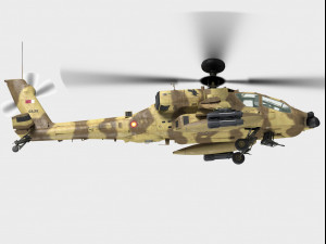 boeing ah-64 d apache longbow 3D-Modell