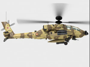 boeing ah-64 d apache longbow 3D Model