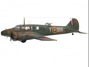 avro anson 3D Model