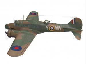 avro anson 3D Model