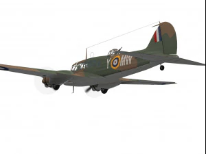 avro anson 3D Model