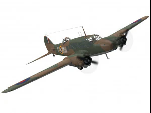 avro anson 3D Model