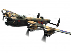 avro lancaster 3D Model