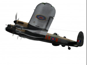 avro lancaster 3D Модель