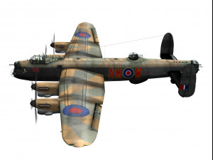 avro lancaster 3D Модель