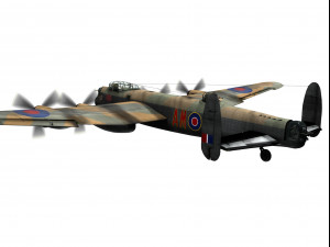 avro lancaster 3D Модель