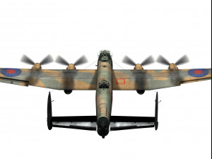 avro lancaster 3D Модель