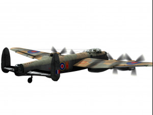 avro lancaster 3D Модель