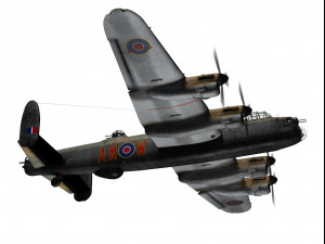 avro lancaster 3D Модель