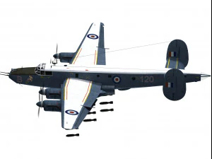 avro shackleton Model 3D