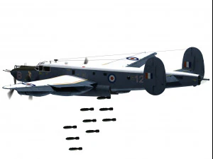 avro shackleton Model 3D