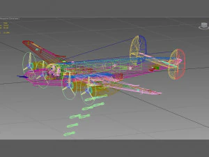 avro shackleton Model 3D