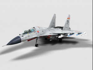 shenyang j-15 flying shark 3D Model