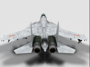 shenyang j-15 squalo volante Modello 3D