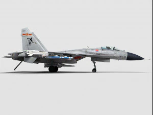 shenyang j-15 squalo volante Modello 3D