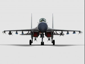 shenyang j-15 squalo volante Modello 3D