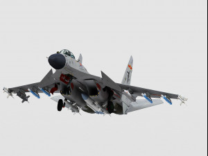 shenyang j-15 flying shark Modello 3D